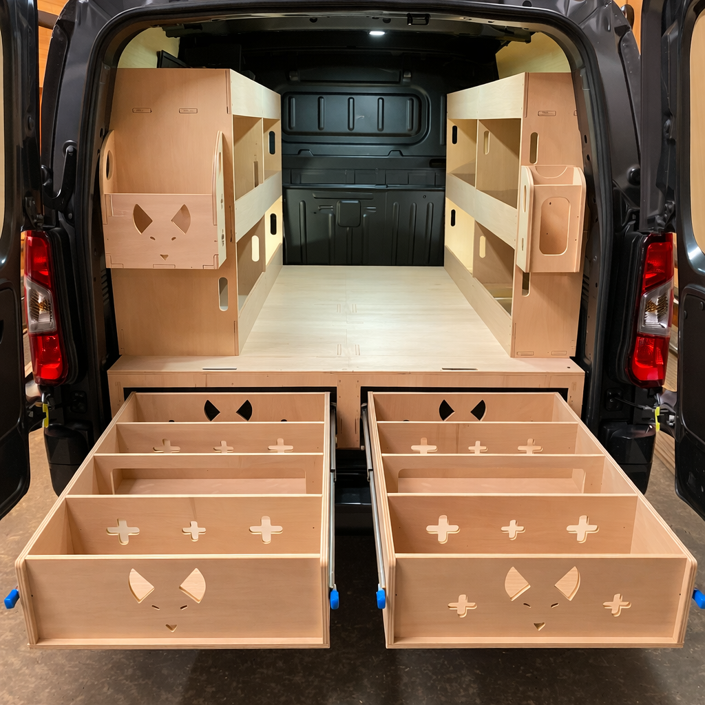 citroen-berlingo-swb-full-length-false-floor-with-triple-drawer-max-slim-racking-set-9